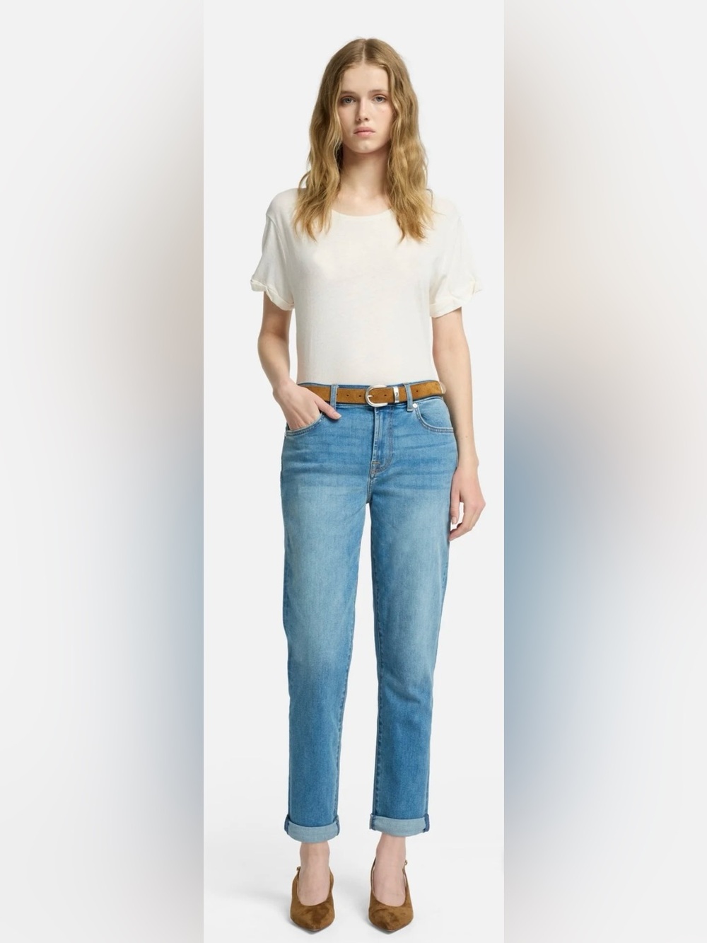 7 for all mankind Josefina Ibiza Jeans 34 NWT